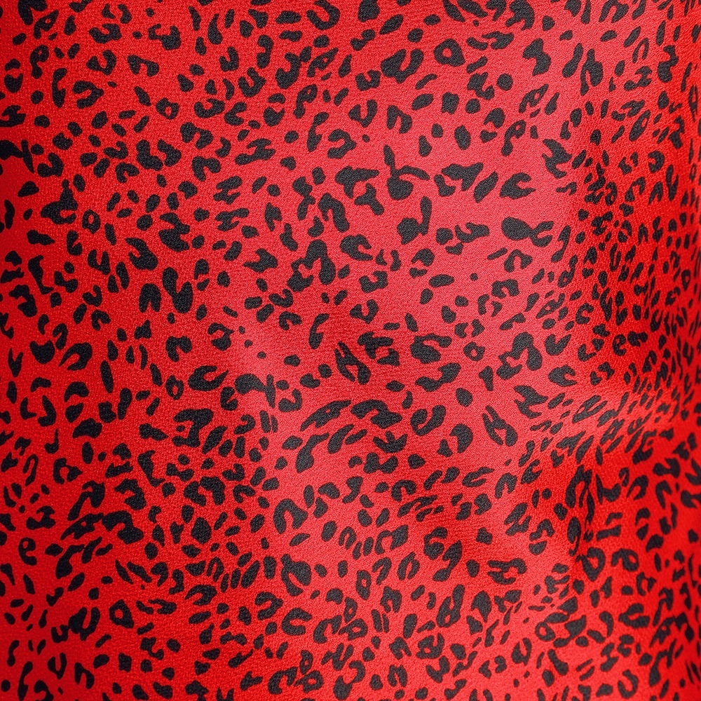 Astr The Label Gaia Leopard Print Midi Slip Dress - image 3